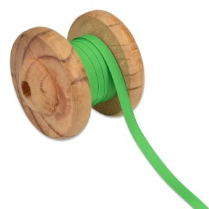 Ripsband Uni 10 mm - Grasgrün