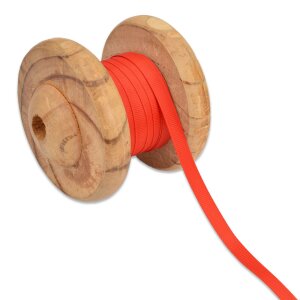 Ripsband Uni 10 mm - Rot