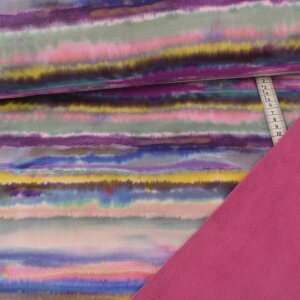 Softshell - Aquarell Farbverlauf - Violett Grau