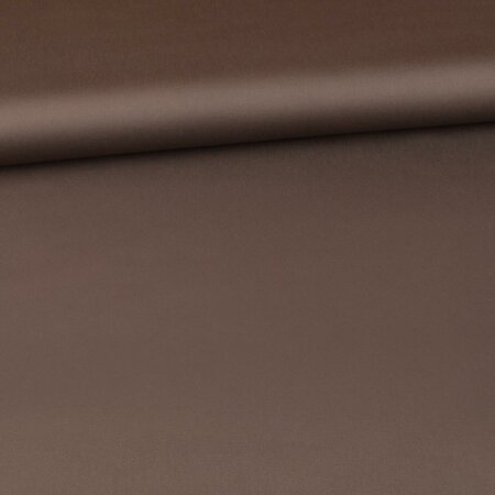 Baumwollsatin Stretch Uni Dunkelgrau