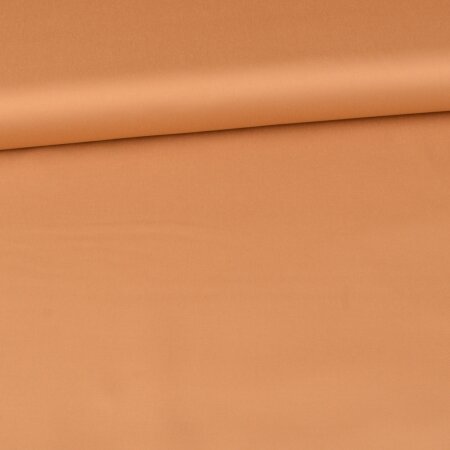 Baumwollsatin Stretch Uni Sand