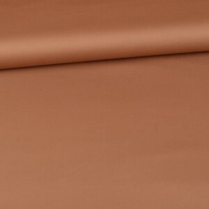 Baumwollsatin Stretch Uni Camel