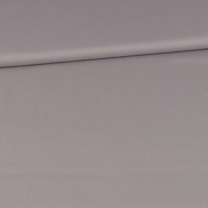 1 Reststück 0,65m Baumwolle Webware Uni Grau