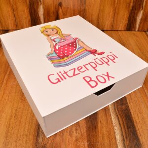 Glitzerpüppi Merinowolle Box I inkl. Heft und Zubehör