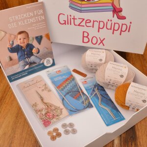 Glitzerpüppi Merinowolle Box II inkl. Buch und...