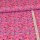 1 Reststück 1,75m Baumwolle Webware - Millefleurs Pink