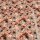 Viskose Poplin - Abstrakte Mohnblumen auf Altrosa