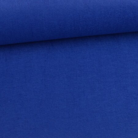 1 Reststück 1,00m Filz Uni Royal Blau 3 mm