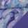 1 Reststück 1,50m Softshell - Swirl Lavender - Flieder Hellblau