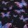 Jersey Colorful Butterflies Navy - Glitzerpüppi Exklusiv Eigenproduktion