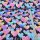 Jersey Grafitti Hearts Navy - Glitzerpüppi Exklusiv Eigenproduktion