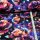 BIO Jersey Magical Flowers Bunt - Glitzerpüppi Exklusiv Eigenproduktion