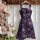 BIO Jersey Magical Flowers Bunt - Glitzerpüppi Exklusiv Eigenproduktion