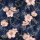 BIO Jersey Maritime Blossoms Rosé auf Jeans - Glitzerpüppi Exklusiv Eigenproduktion