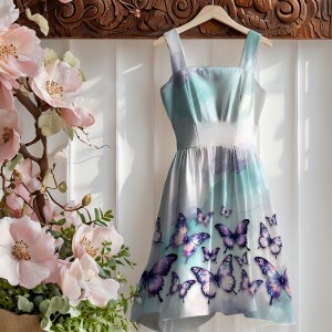 BIO Jersey Magical Fluttering Butterflies - Glitzerpüppi Exklusiv Eigenproduktion