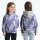 BIO Jersey Pusteblumen Marmor Flieder - Glitzerpüppi Exklusiv Eigenproduktion