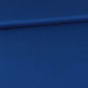 Baumwolle Webware Uni Royal Blau