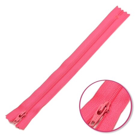 Reißverschluss Pink 18cm nicht teilbar YKK (0561179-516)