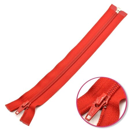 Reißverschluss Rot 65cm teilbar YKK (0004706-519)