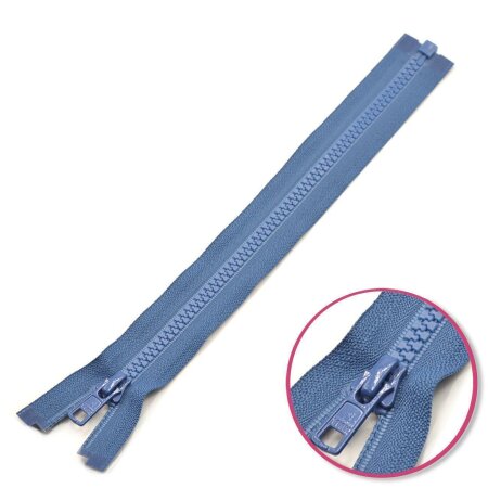 Reißverschluss Jeansblau 25cm teilbar mit Zähnchen aus Kunststoff YKK (4335956-839)