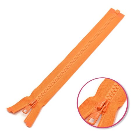 Reißverschluss Orange 35cm teilbar mit Zähnchen aus Kunststoff YKK (4335956-849)