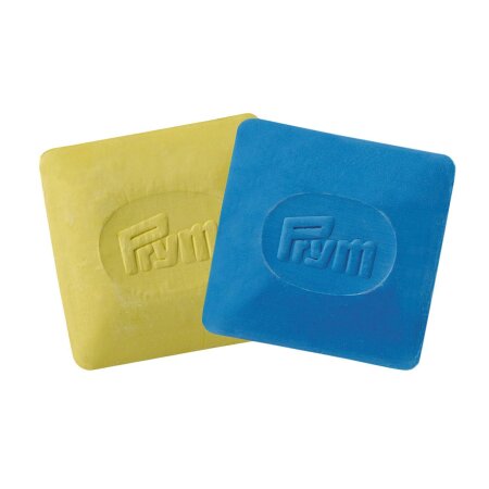 Prym Schneiderkreide-Platten Gelb und Blau je 1 Stück (insgesamt 2) (611816)
