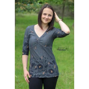 eBook Basicshirt / Basickleid "RAFFaela" Glitzerpüppi-Schnittmuster