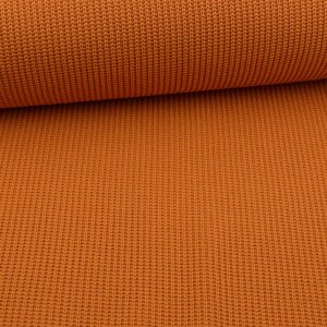 Big Knit Strickstoff Orange