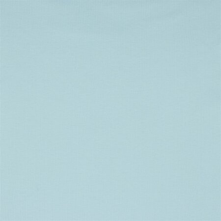 Bio Bündchenstoff Amelie Uni hellblau