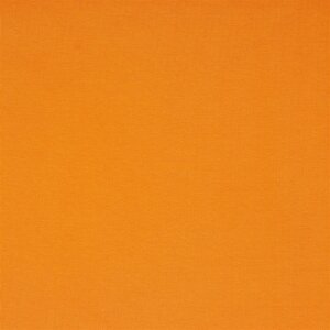 Bio Bündchenstoff Amelie Uni hellorange