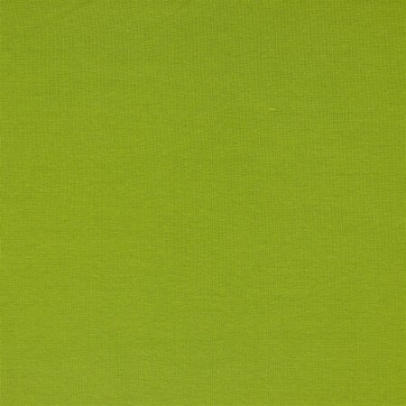 Bio Bündchenstoff Amelie Uni lime