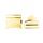 Taschenverschluss Steckschnalle Metall - 40 mm Gold