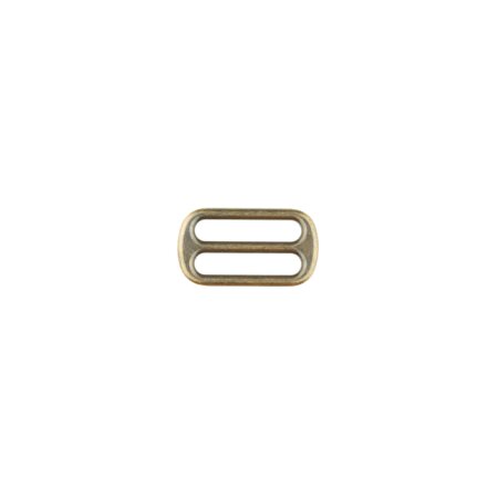 Leiterschnalle Metall - 25 mm Altgold