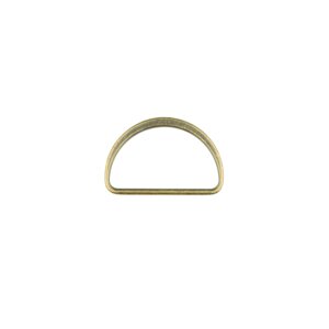 D-Ring Metall - 40 mm Altgold