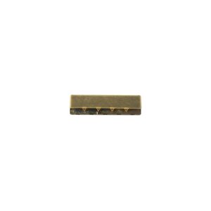 Endstück Metall - 40 mm Altgold