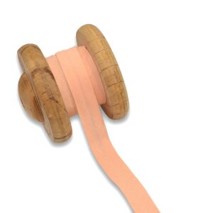 Einfassband Schrägband Baumwolle 20mm - Apricot 3m