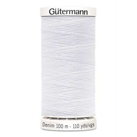 Gütermann Denim Jeansfaden Nähgarn Nr. 1005 - 100m, Polyester
