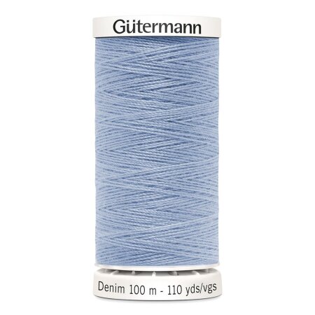 Gütermann Denim Jeansfaden Nähgarn Nr. 6140 - 100m, Polyester