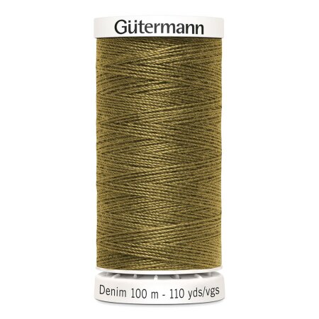Gütermann Denim Jeansfaden Nähgarn Nr. 8955 - 100m, Polyester