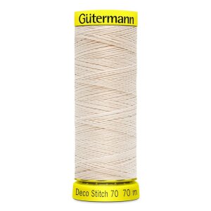 Gütermann Deco Stitch 70 Nähgarn Nr. 802 - 70m,...