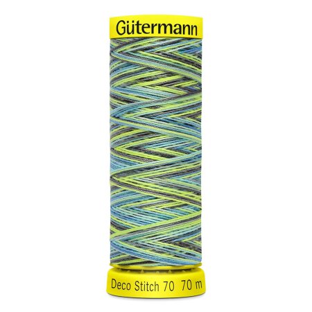 Gütermann Deco Stitch 70 Multicolour Nähgarn Nr. 9852 - 70m, Polyester