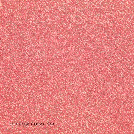 STAHLS Flexfolie CAD-CUT Glitter #964 rainbow coral - DIN A4 Bogen