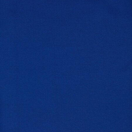 Bio Bündchenstoff Amelie Uni royalblau