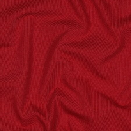 Bio Baumwolljersey Stoff Amelie Uni bordeaux