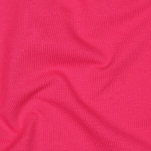 BIO Sommersweat French Terry Uni Amelie - Fuchsia