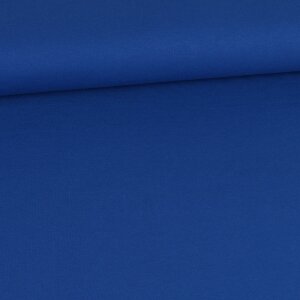 BIO Sommersweat French Terry Uni Amelie - Kobaltblau