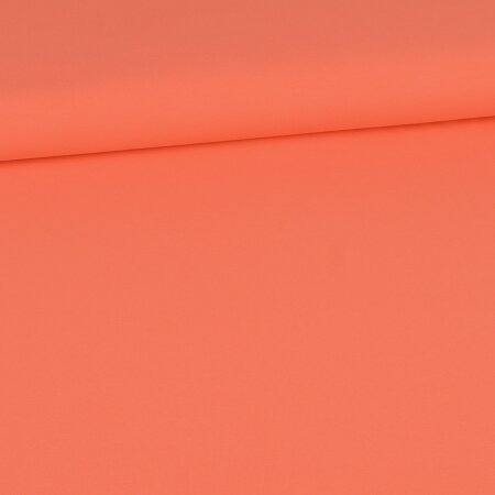 Glitzerpüppi Uni Baumwoll Jersey - Apricot