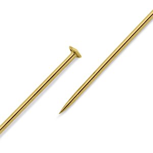Stecknadeln, 0,65 x 26mm, goldfarbig, 15g (011193)